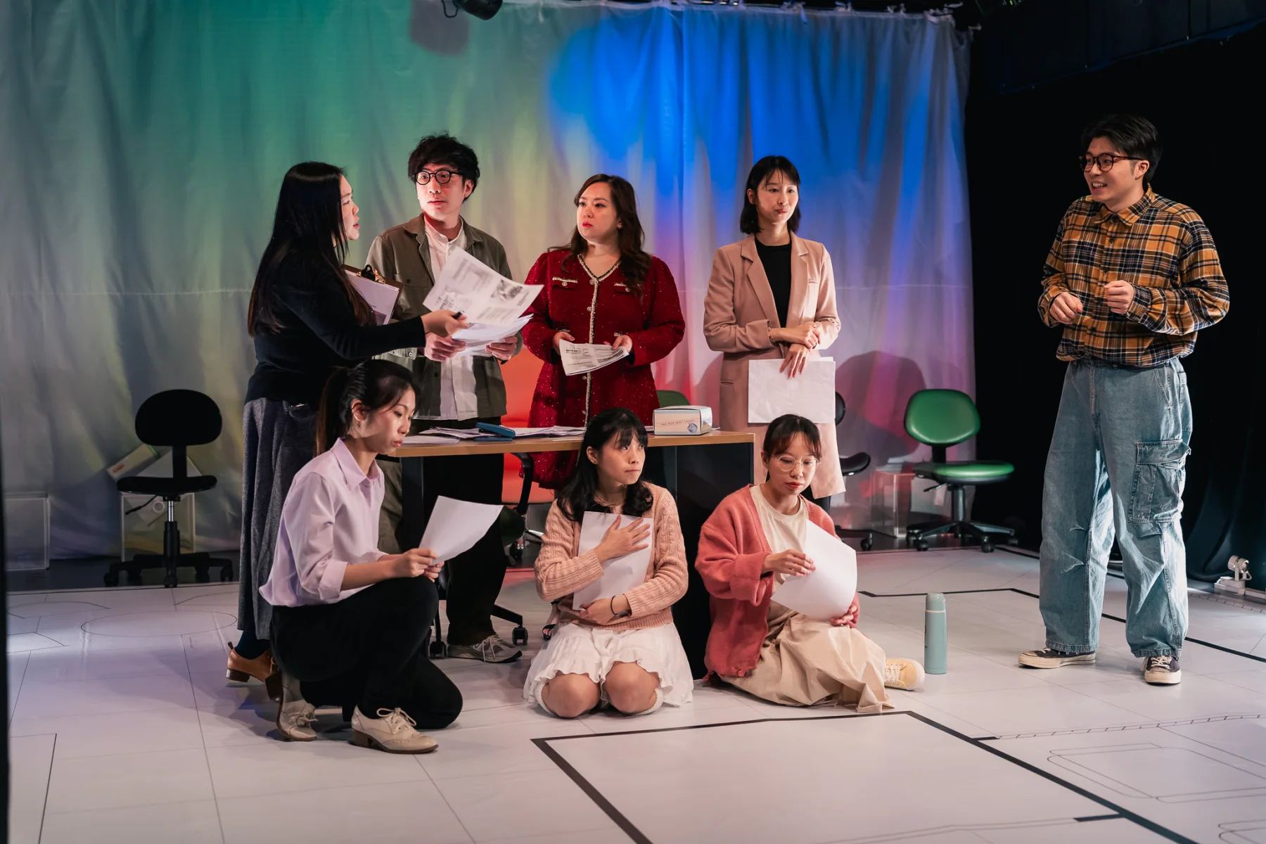 《職場篩人》互動劇場演出劇照